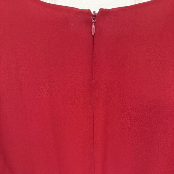 BCBGMAXAZRIA BURGUNDY DORAN MAXI DRESS GOWN NEW WITHOUT TAGS NWOT - Picture 11 of 13